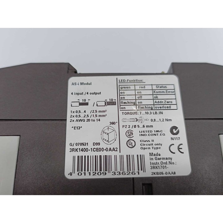 Siemens 3RK1400-1CE00-0AA2