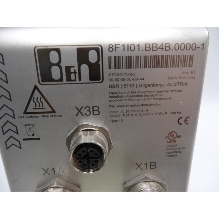 B&R 8F1I01.BB4B.0000-1 B&R 8F1I01.BB4B.0000-1