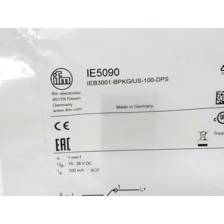 Ifm Electronic IEB3001-BPKG/US-100-DPS Ifm Electronic IEB3001-BPKG/US-100-DPS