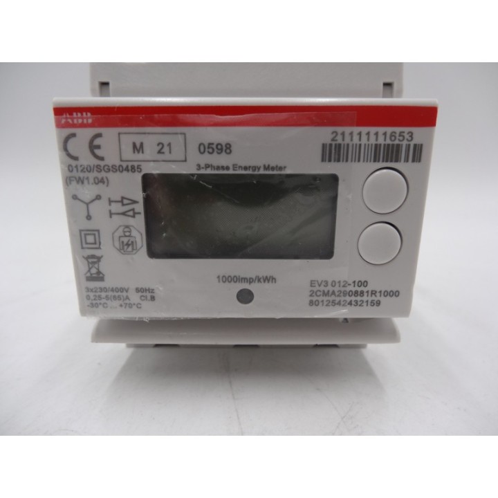 ABB ABB EV3 012-100  licznik energii elektrycznej ABB ABB EV3 012-100  licznik energii elektrycznej