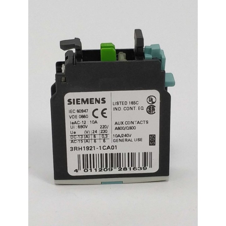 SIEMENS 3RH1921-1CA01 SIEMENS 3RH1921-1CA01