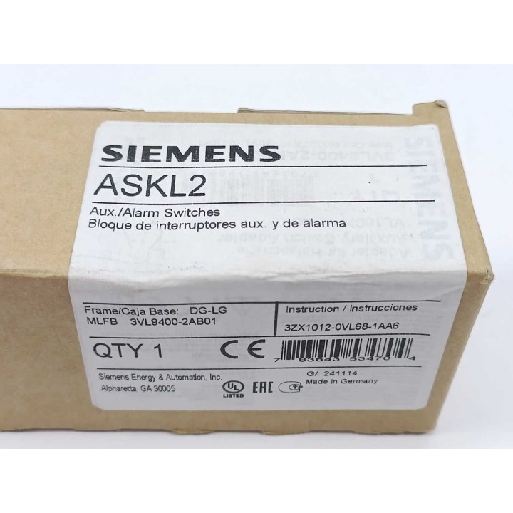 Siemens 3VL9400-2AB01