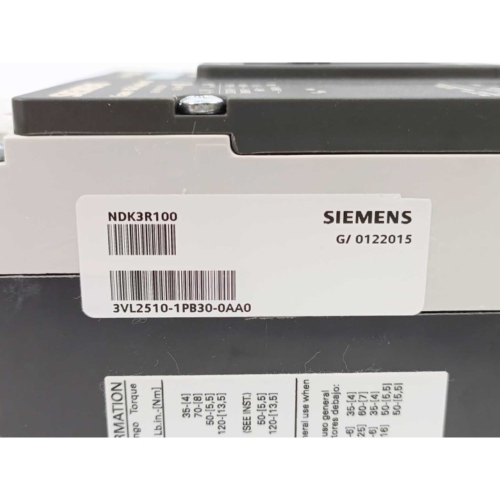 Siemens 3VL2510-1PB30-0AA0