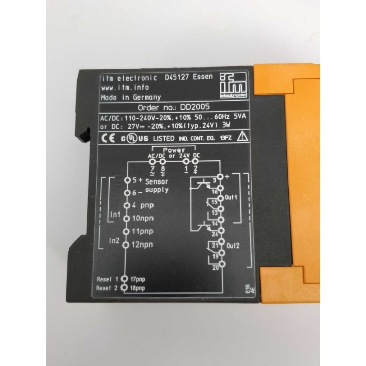 Ifm Electronic DD2005 Ifm Electronic DD2005