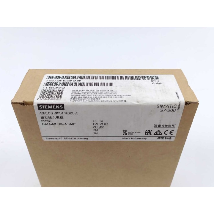 Siemens 6ES7 336-4GE00-0AB0