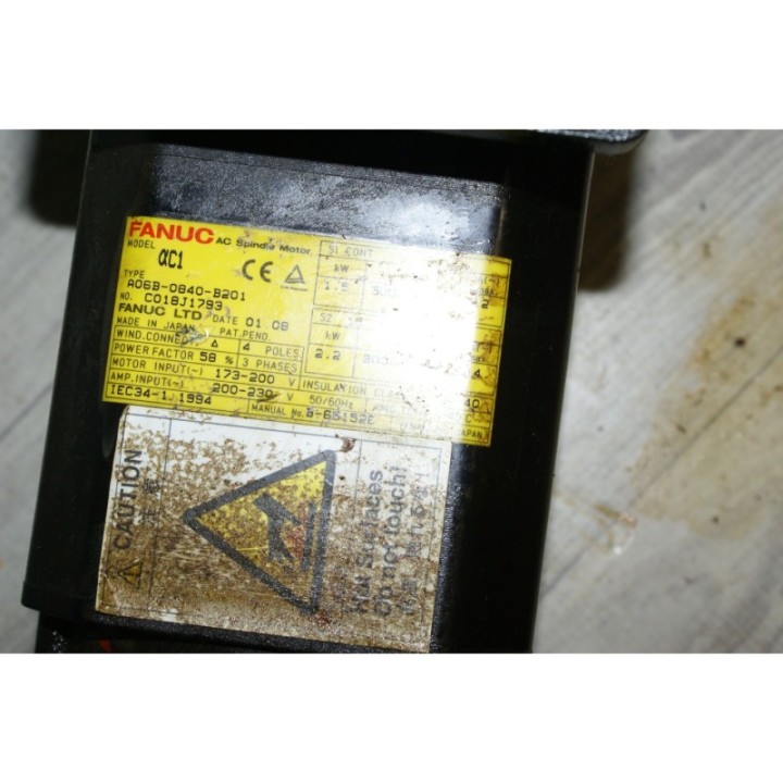 FANUC A06B-0840-B201 FANUC A06B-0840-B201