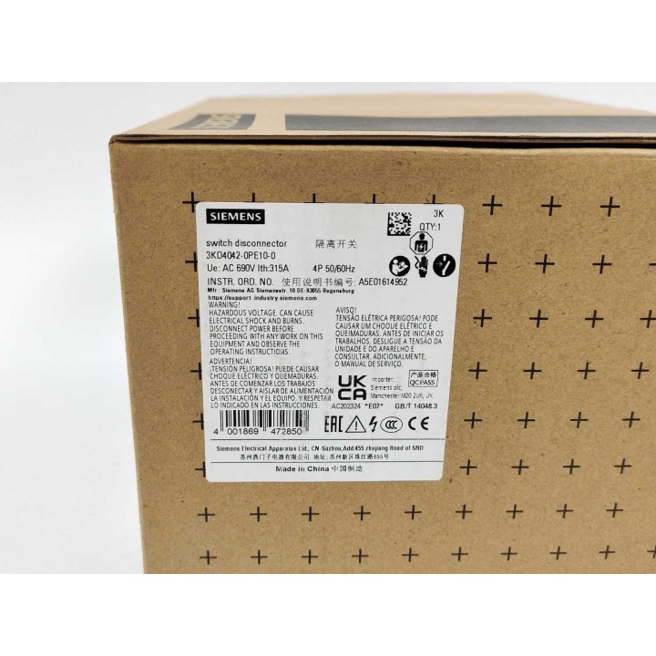 Siemens 3KD4042-0PE10-0