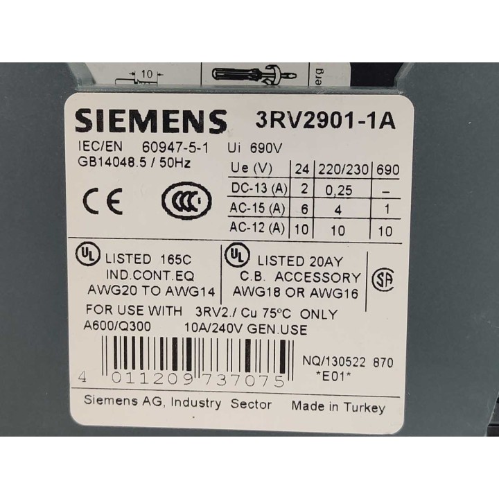 Siemens 3RV2811-1DD10