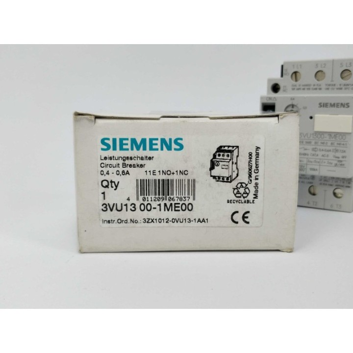 Siemens 3VU13 00-1ME00 Siemens 3VU13 00-1ME00