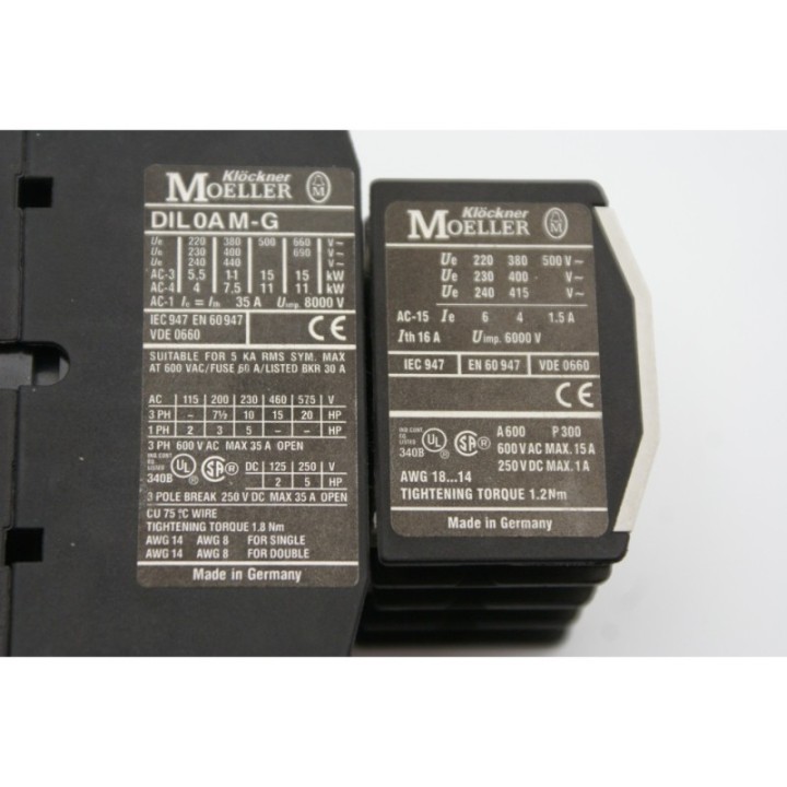 MOELLER  Moeller DIL0AM-G + 22 MOELLER  Moeller DIL0AM-G + 22