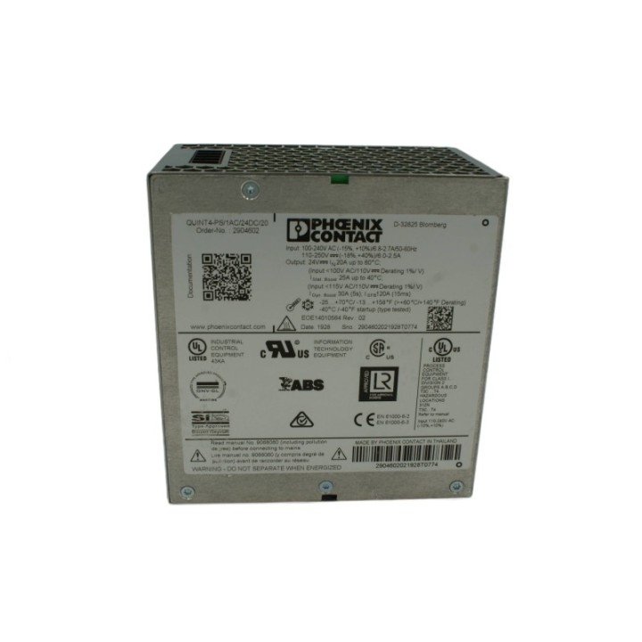 Phoenix Contact QUINT4-PS/1AC/24DC/20  Phoenix Contact QUINT4-PS/1AC/24DC/20