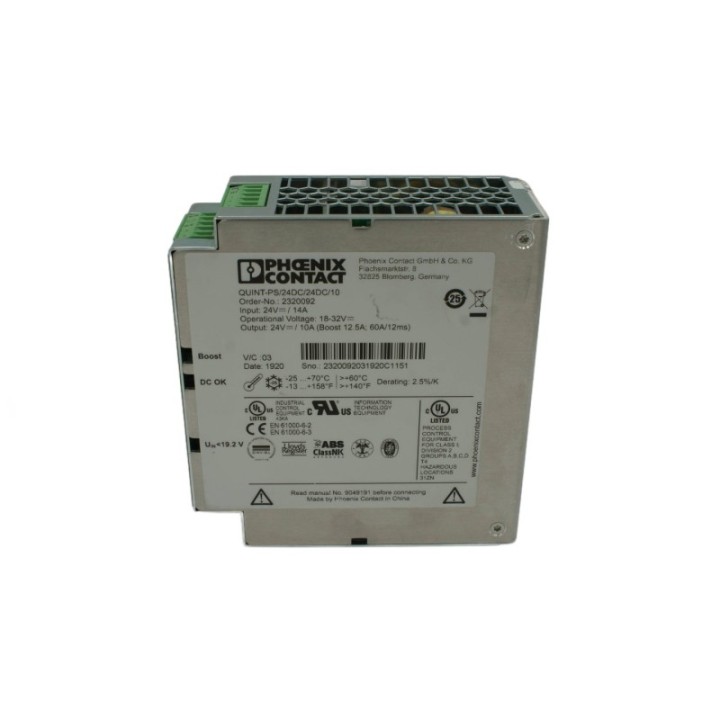 Phoenix Contact QUINT-PS/24DC/24DC/10  Phoenix Contact QUINT-PS/24DC/24DC/10