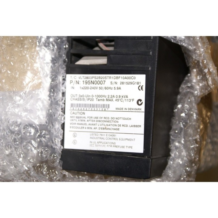 DANFOSS Danfoss VLT2803PS2B20STR1DBF10A00C0 195N0007 DANFOSS Danfoss VLT2803PS2B20STR1DBF10A00C0 195N0007