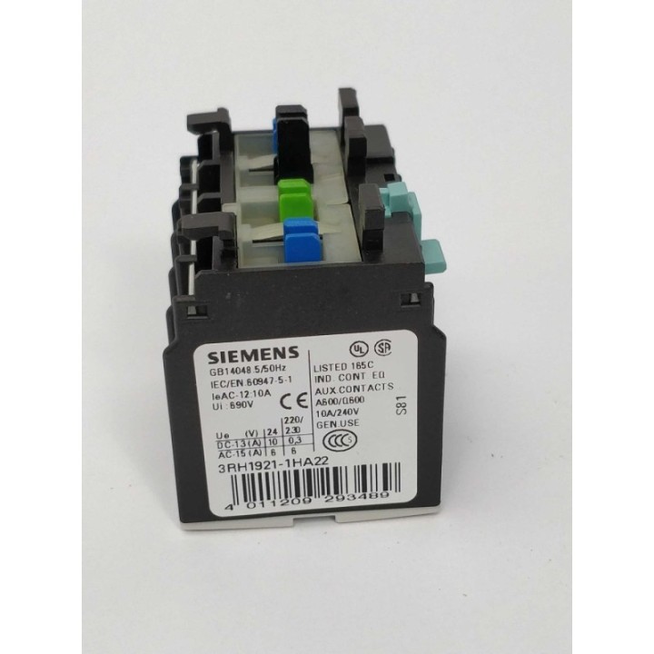 Siemens 3RH1921-1HA22 Siemens 3RH1921-1HA22