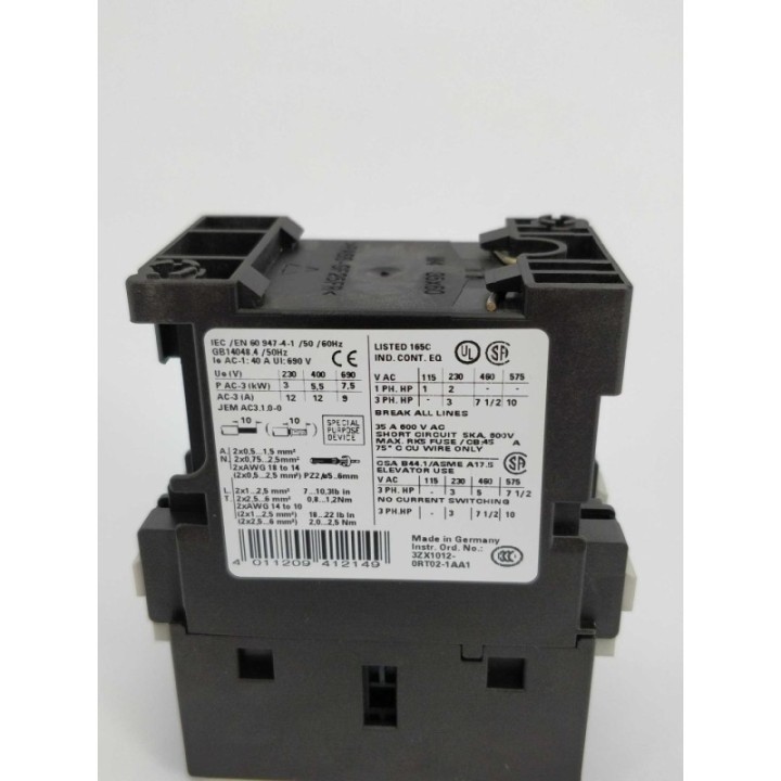 Siemens 3RT1024-1BB44-1AA0 Siemens 3RT1024-1BB44-1AA0