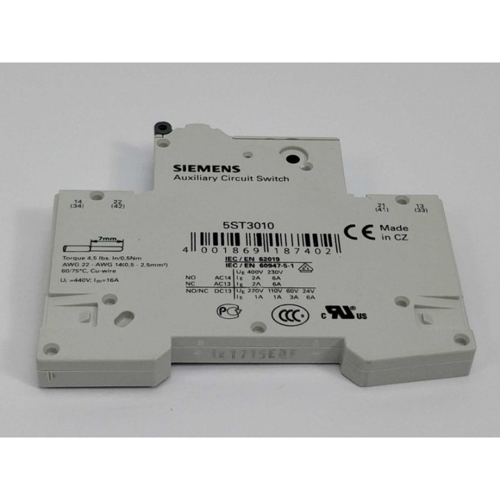 Siemens 5ST3010 Siemens 5ST3010