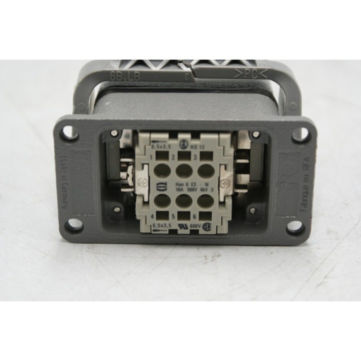 Harting Harting HAN 6 ES-M / HAN 6 ES-F Crack on lever Harting Harting HAN 6 ES-M / HAN 6 ES-F Crack on lever