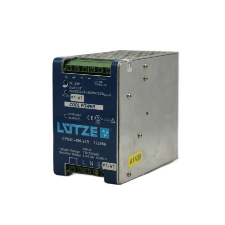 Lutze LUTZE CPSB1-480-24R 722986 Lutze LUTZE CPSB1-480-24R 722986