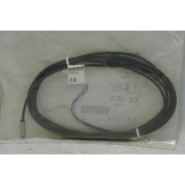 BALLUFF BALLUFF BES 516-371-SA 10-PU-03 Inductive Smooth Barrel Proximity BALLUFF BALLUFF BES 516-371-SA 10-PU-03 Inductive Smooth Barrel Proximity