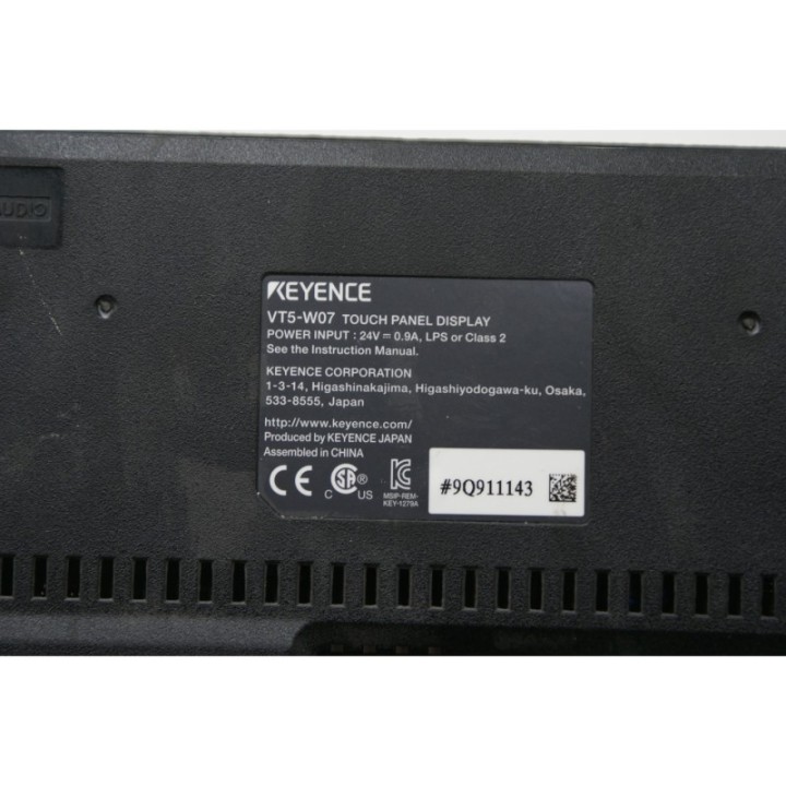 KEYENCE KEYENCE VT5-W07 Touch Panel Display KEYENCE KEYENCE VT5-W07 Touch Panel Display