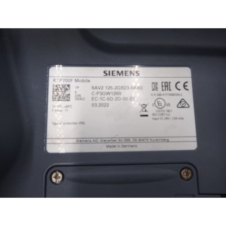SIEMENS Siemens KTP700F Mobile 6AV2 125-2GB23-0AX0 SIEMENS Siemens KTP700F Mobile 6AV2 125-2GB23-0AX0