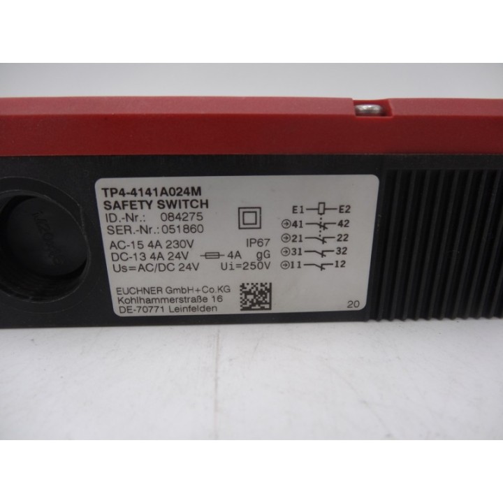 EUCHNER Euchner TP4-4141A024M EUCHNER Euchner TP4-4141A024M