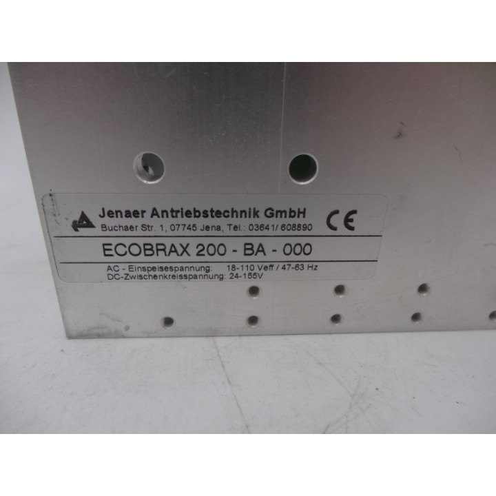 Jenaer Antriebstechnik Jenaer Antriebstechnik ECOBRAX 200-BA-000 Jenaer Antriebstechnik Jenaer Antriebstechnik ECOBRAX 200-BA-000