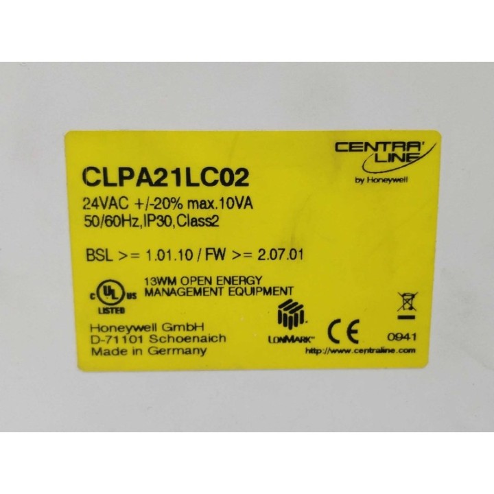 Centra Line / Honeywell CLPA21LC02 Centra Line / Honeywell CLPA21LC02