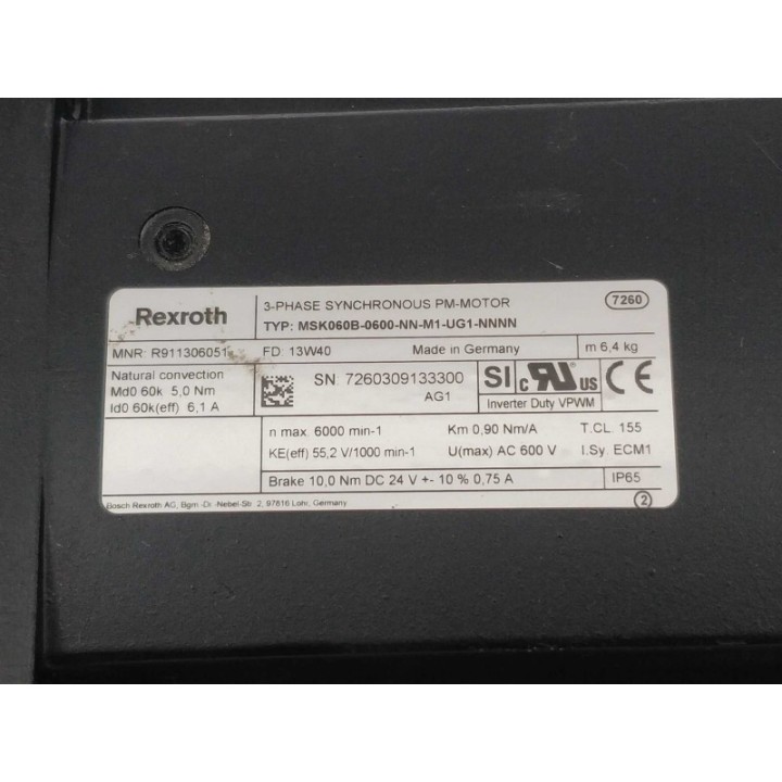 Rexroth R911306051 Rexroth R911306051