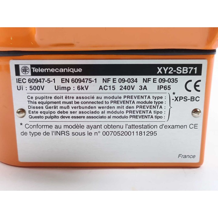 TELEMECANIQUE XY2-SB71