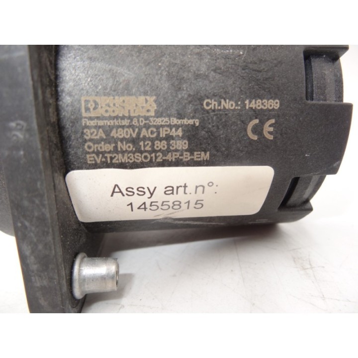 Phoenix Contact Phoenix Contact EV-T2M3S012-4P-B-EM  Phoenix Contact Phoenix Contact EV-T2M3S012-4P-B-EM