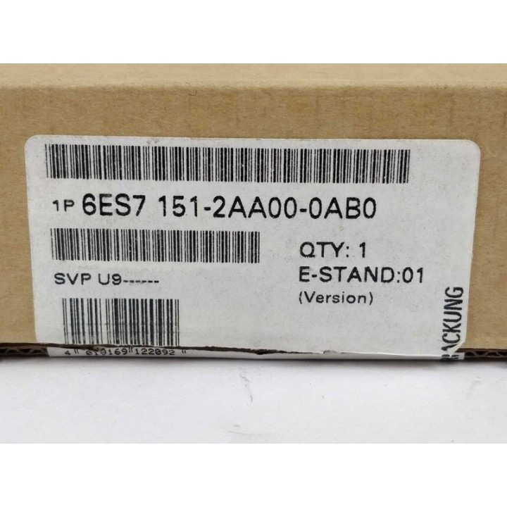 Siemens 6ES7 151-2AA00-0AB0 Siemens 6ES7 151-2AA00-0AB0