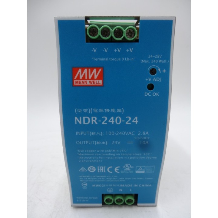 MEAN WELL Mean Well NDR-240-24 MEAN WELL Mean Well NDR-240-24