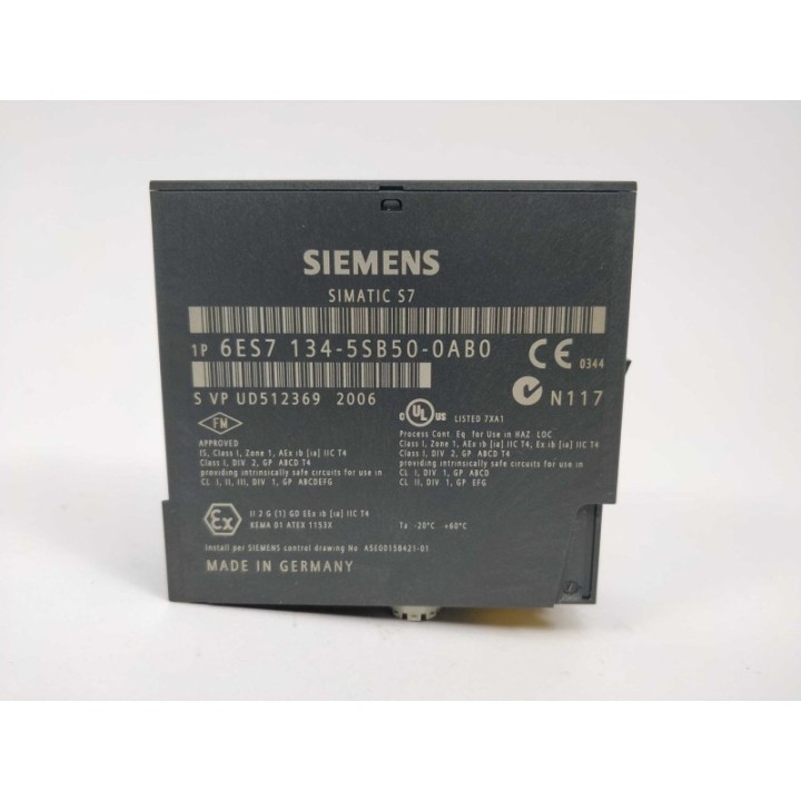 Siemens 6ES7 134-5SB50-0AB0 Siemens 6ES7 134-5SB50-0AB0