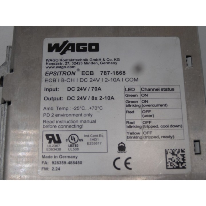 WAGO 787-1668 WAGO 787-1668