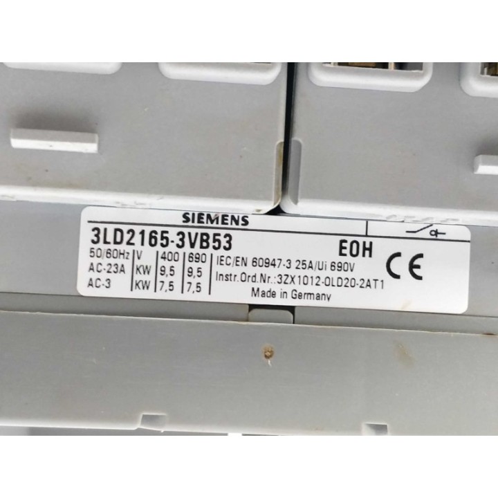 Siemens 3LD2165-3VB53 Siemens 3LD2165-3VB53