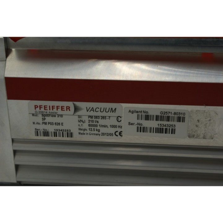 PFEIFFER PFEIFFER SPLITFLOW 310 3P PFEIFFER PFEIFFER SPLITFLOW 310 3P