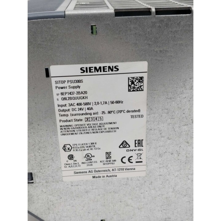 Siemens 6EP1437-2BA20 Siemens 6EP1437-2BA20
