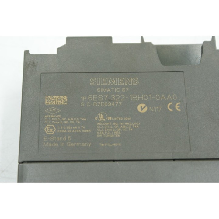 SIEMENS  SIMATIC S7 6ES7322-1BH01-0AA0 SIEMENS  SIMATIC S7 6ES7322-1BH01-0AA0