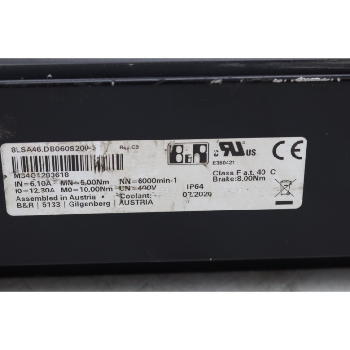 B&R B&R 8LSA46.DB060S200-3 Rev.:C9 B&R B&R 8LSA46.DB060S200-3 Rev.:C9