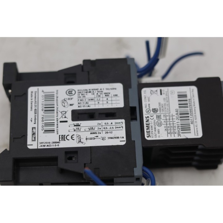 SIEMENS Siemens SIRIUS 3RT2516-2BB40 + 3RH2911-2GA40 SIEMENS Siemens SIRIUS 3RT2516-2BB40 + 3RH2911-2GA40