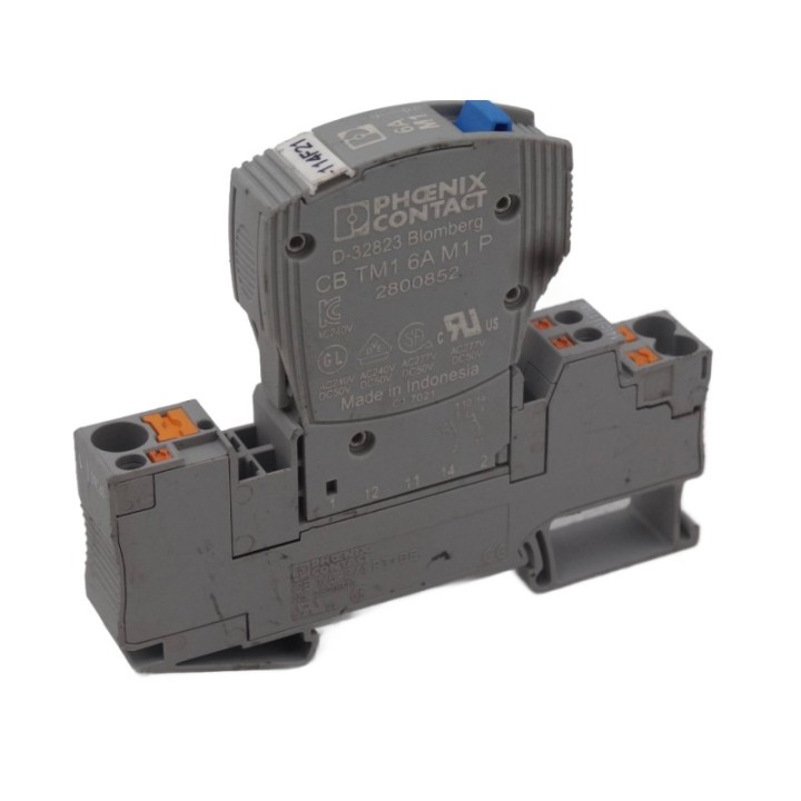 Phoenix Contact Phoenix Contact CB TM1 6A M1 P + CB 1 6-2 4 PT-BE Phoenix Contact Phoenix Contact CB TM1 6A M1 P + CB 1 6-2 4 PT-BE