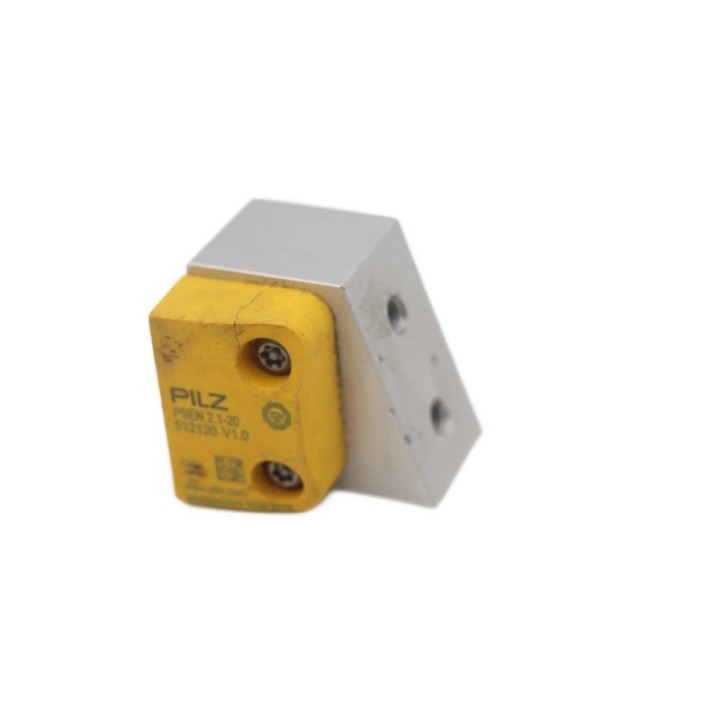 PILZ Pilz PSEN 2.1-20 522120 V1.0 with aluminum block. PILZ Pilz PSEN 2.1-20 522120 V1.0 with aluminum block.