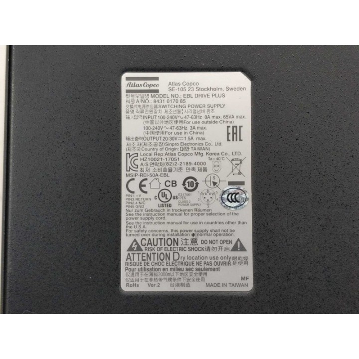 Atlas Copco 8431 0170 85 Atlas Copco 8431 0170 85