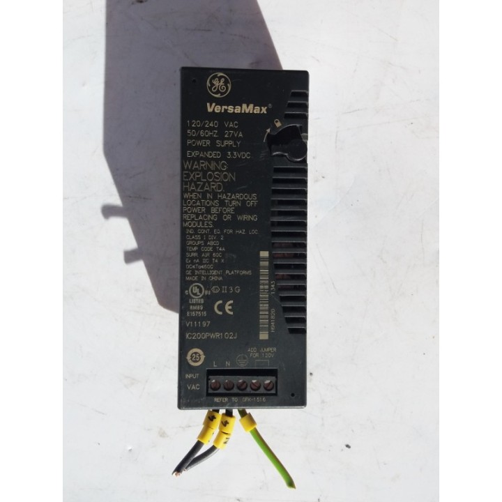 FANUC GE Fanuc Seria VersaMax IC200PWR102J FANUC GE Fanuc Seria VersaMax IC200PWR102J