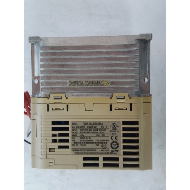 YASKAWA CIMR-VC4A0004BAA YASKAWA CIMR-VC4A0004BAA