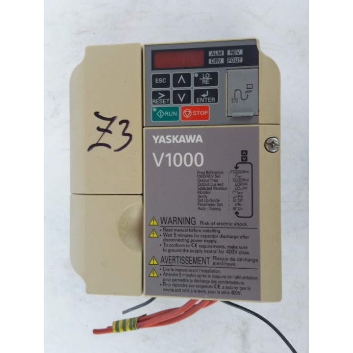 YASKAWA CIMR-VC4A0004BAA YASKAWA CIMR-VC4A0004BAA