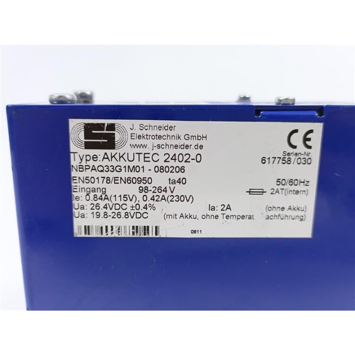 J. Schneider NBPAQ33G1M01 J. Schneider NBPAQ33G1M01