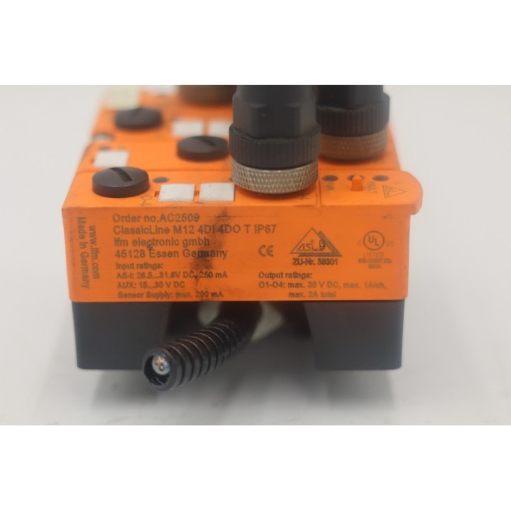 IFM IFM Modul ClassicLine 4DI 4DO M12 AC209 IFM IFM Modul ClassicLine 4DI 4DO M12 AC209