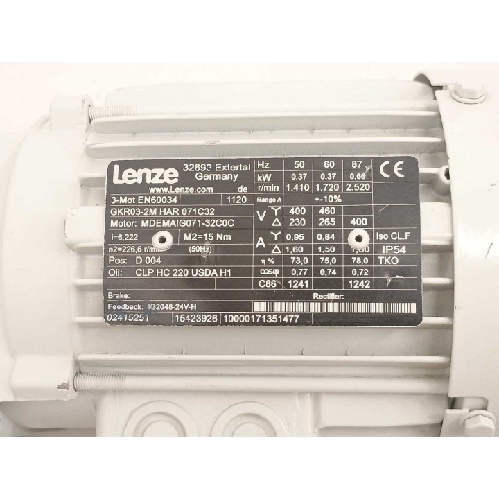 LENZE GKR03-2MHAR071C32